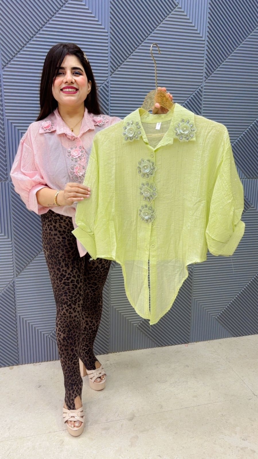 BEAUTIFUL SHIRT GGR5041 Girls Glitters