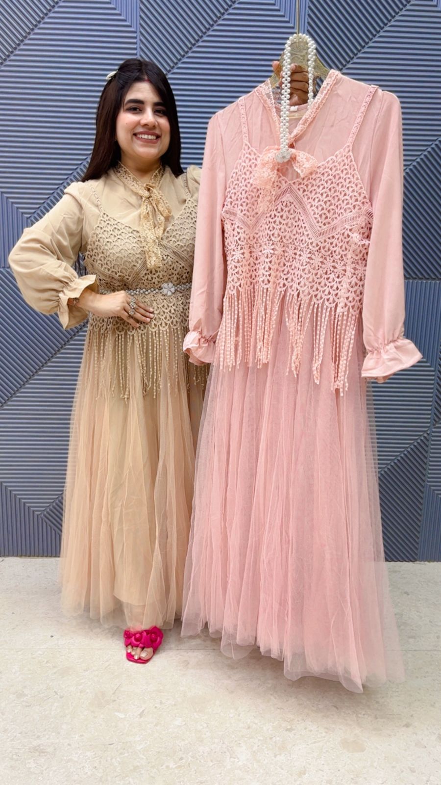 BEAUTIFUL PREMIUM DRESS GGR5085 Girls Glitters