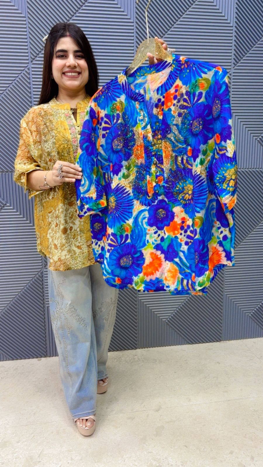 BEAUTIFUL MASLIN PREMIUM TOPS GGR5087 Girls Glitters