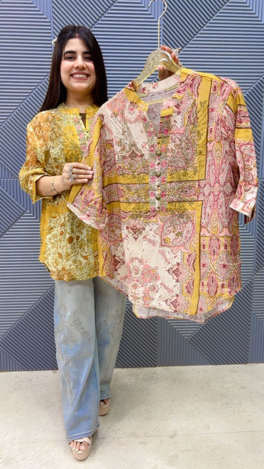 BEAUTIFUL MASLIN PREMIUM TOPS GGR5087 Girls Glitters