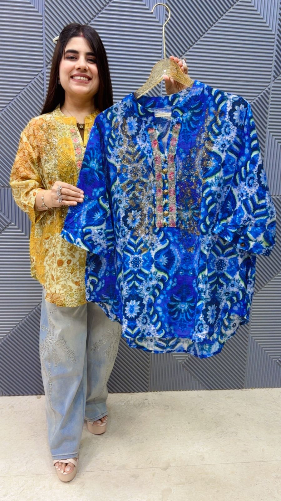 BEAUTIFUL MASLIN PREMIUM TOPS GGR5087 Girls Glitters