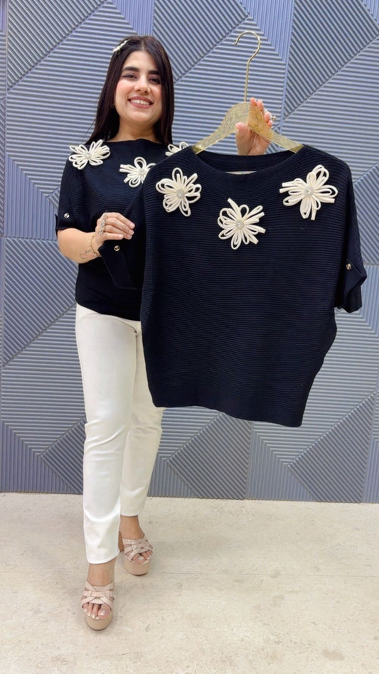 BEAUTIFULL FLOWER TOP GGR5121 Girls Glitters