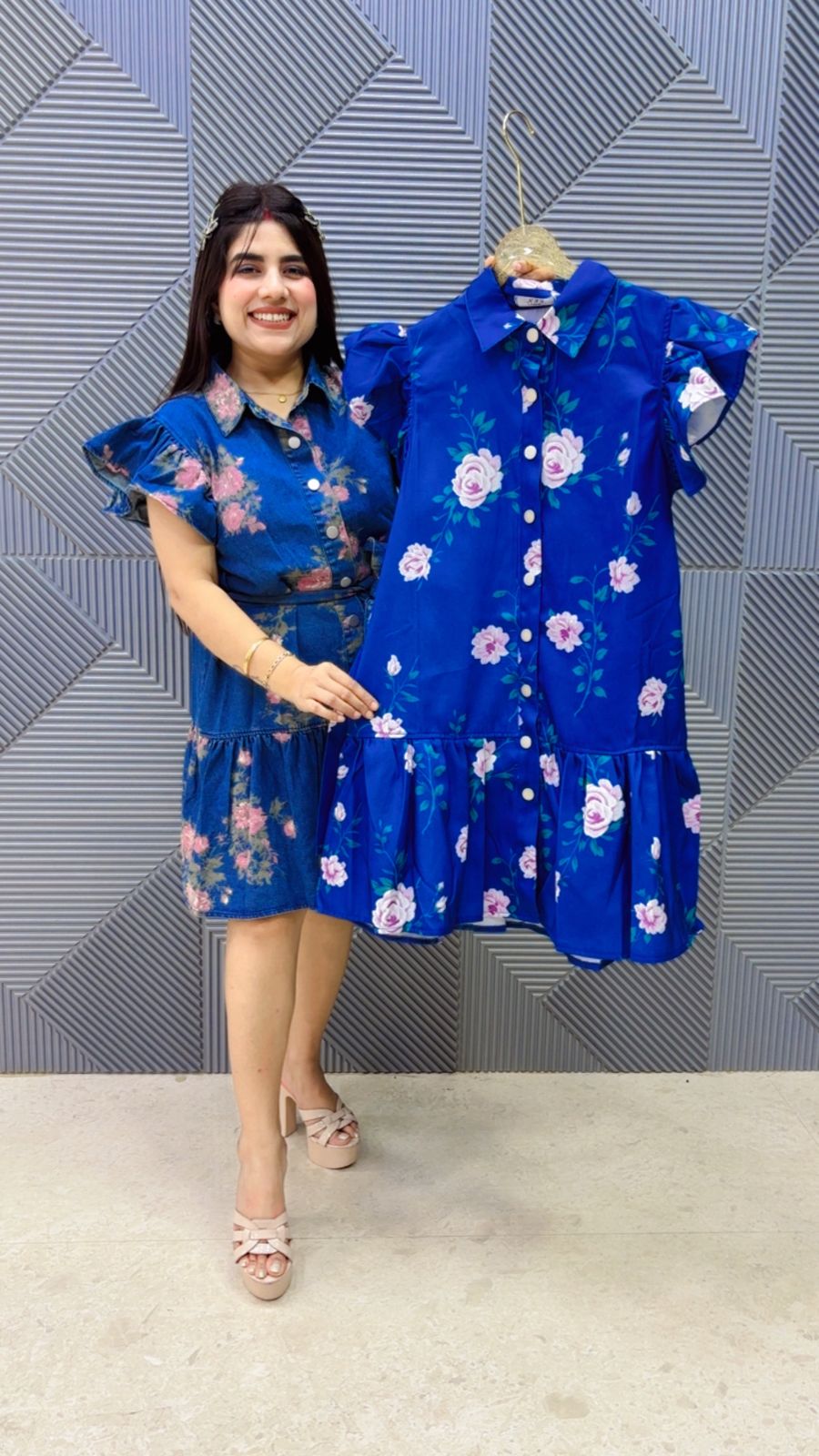 BEAUTIFUL FLOWER DRESS GGR5151 Girls Glitters