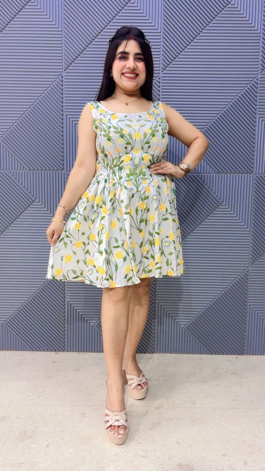 BEAUTIFUL SUMMER COMFORTABLE DRESS GGR5156 Girls Glitters