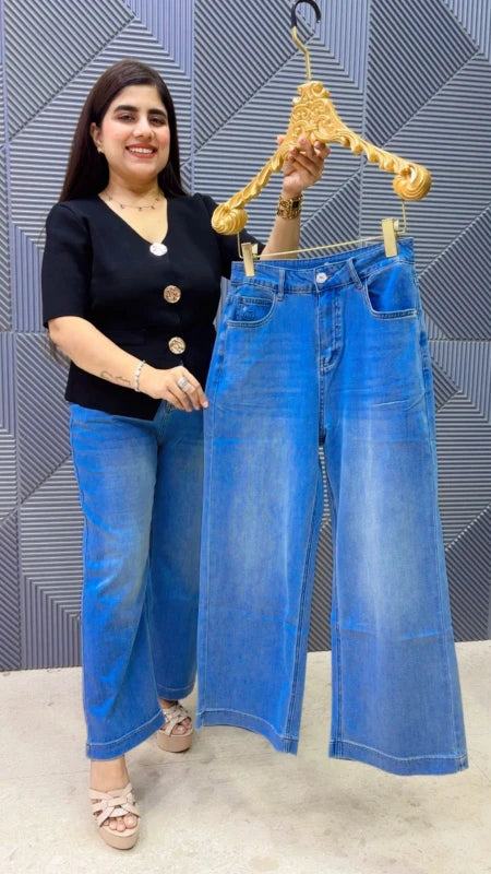 BEAUTIFUL IMPORTED DENIM JEANS GGR5290 Girls Glitters