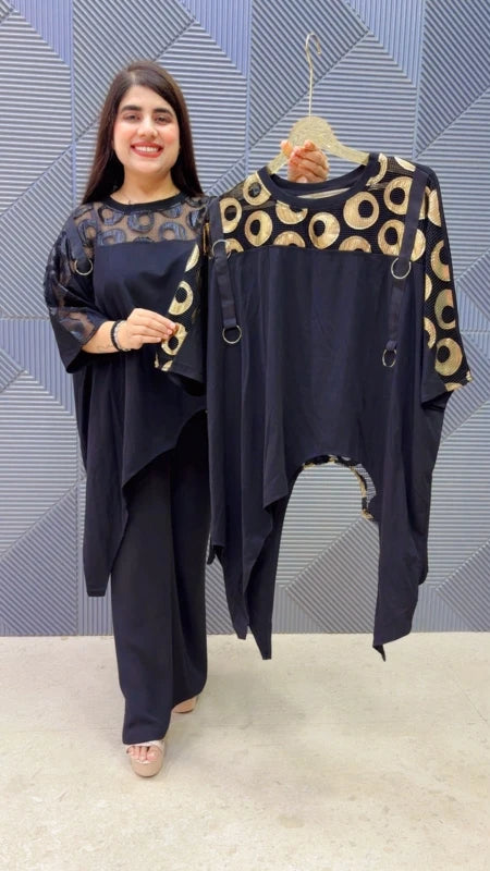 BEAUTIFUL DESIGNER TOP GGR5303 Girls Glitters