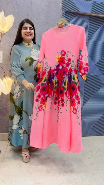 BEAUTIFUL PREMIUM MAGICAL WRINKLE DRESS GGR5343 Girls Glitters