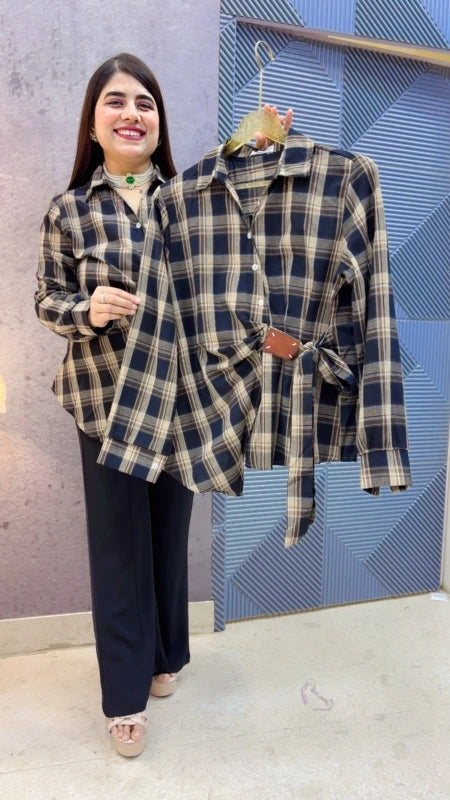 BEAUTIFUL COLLAR SHIRT GGR5349 Girls Glitters