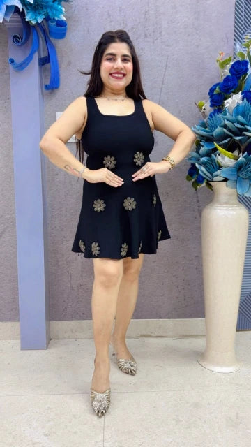 BEAUTIFUL SHORT DRESS GGR5377 Girls Glitters