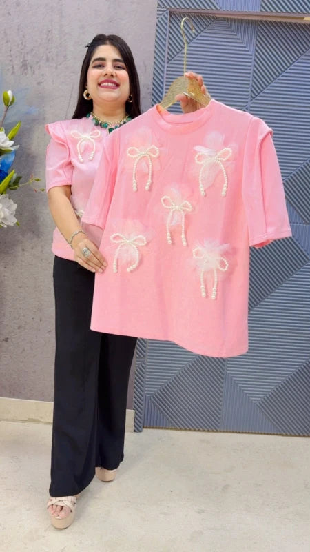 BEAUTIFUL SHORT SLEEVE T-SHIRT GGR5396 Girls Glitters
