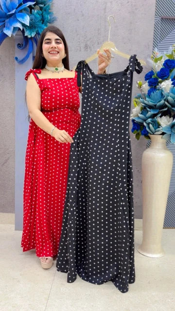 BEAUTIFUL POLKA DRESS GGR5402 Girls Glitters