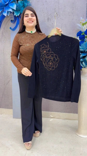 BEAUTIFUL POWER NET SWAROVSKI TOP GGR5410 Girls Glitters