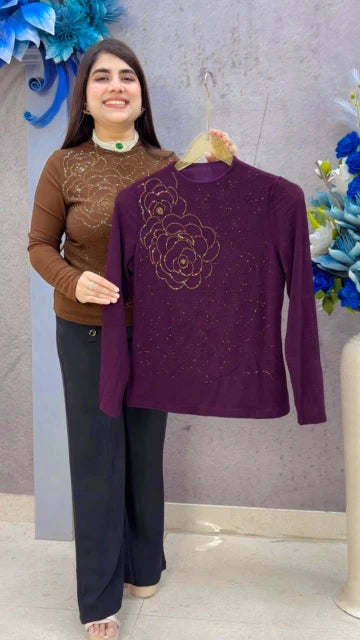 BEAUTIFUL POWER NET SWAROVSKI TOP GGR5410 Girls Glitters