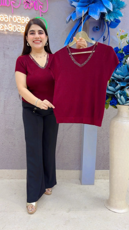 BEAUTIFUL PREMIUM T-SHIRT TOP GGR5462 Girls Glitters