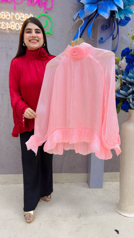 BEAUTIFUL PREMIUM ROSE TOP GGR5465 Girls Glitters