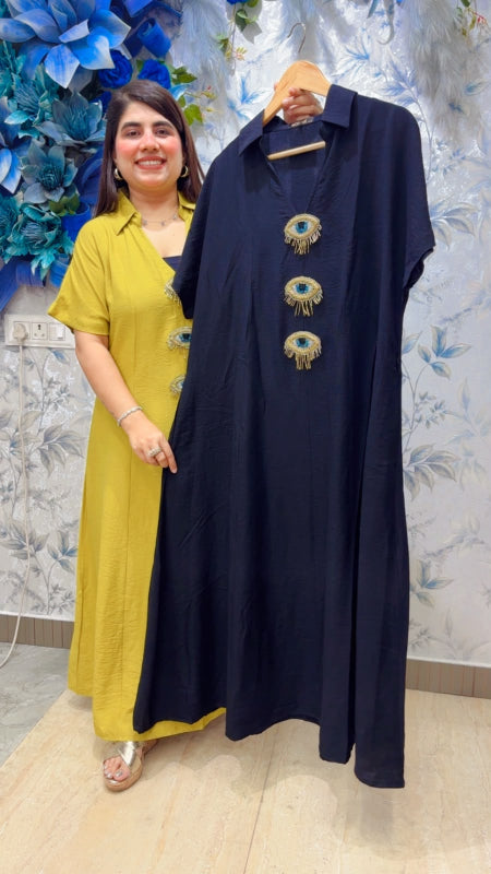 BEAUTIFUL BIGG BOSS COTTON DRESS GGR5472 Girls Glitters