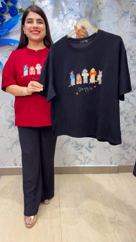 BEAUTIFUL CARTOON T-SHIRT PRINTED GGR5477 Girls Glitters