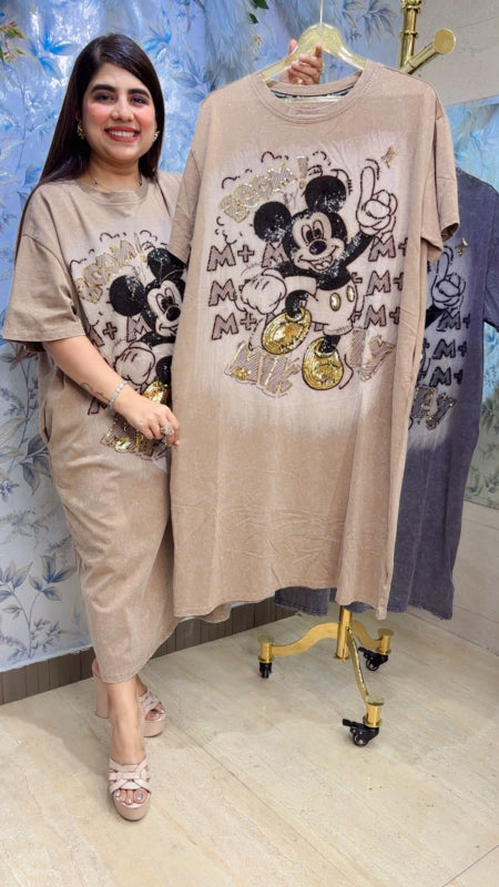BEAUTIFUL PREMIUM ONE PIECE MIDDI DRESS GGR5484 Girls Glitters