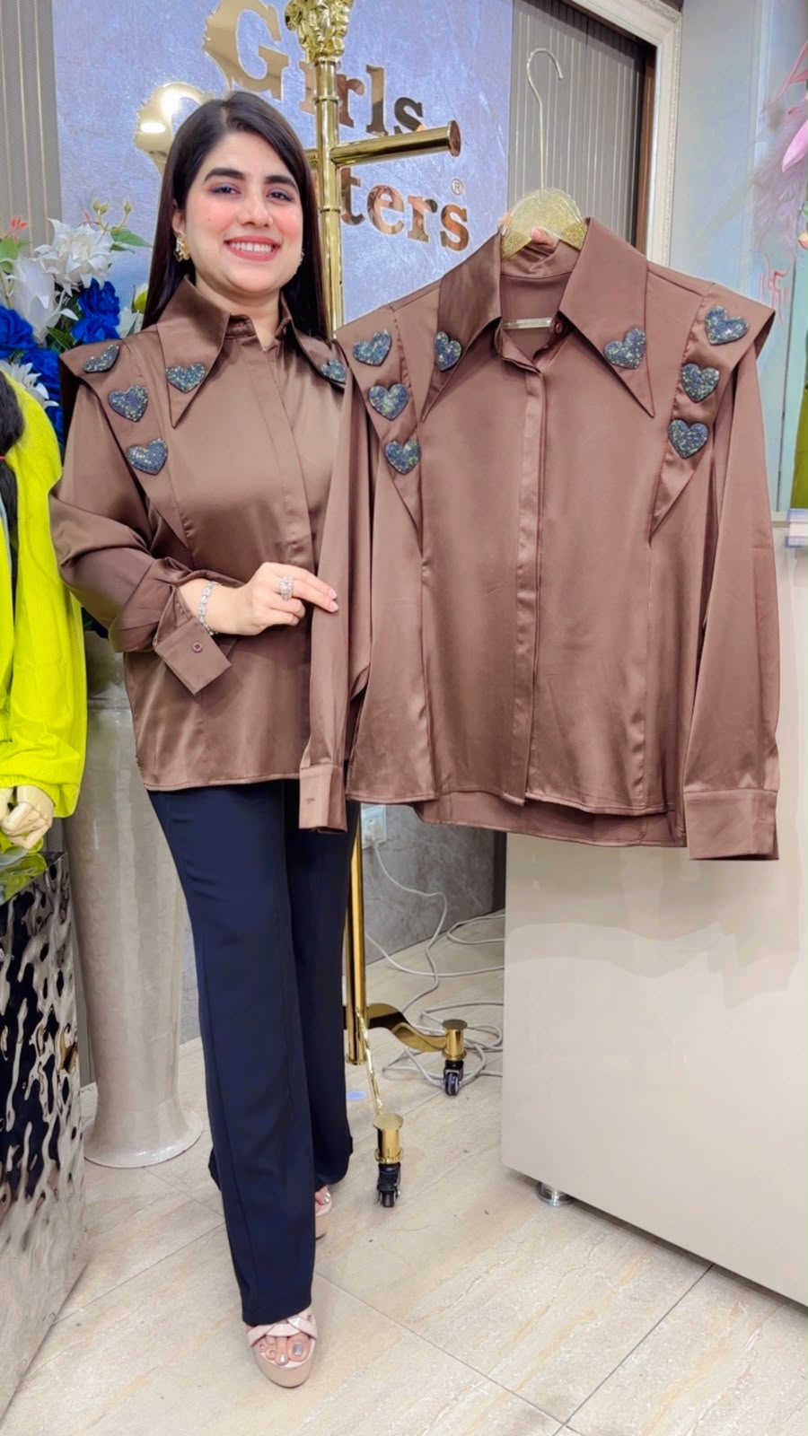 BEAUTIFUL PREMIUM SHIRT GGR5489 Girls Glitters