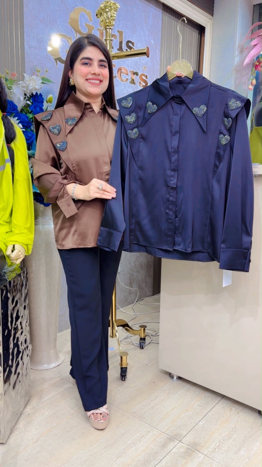 BEAUTIFUL PREMIUM SHIRT GGR5489 Girls Glitters