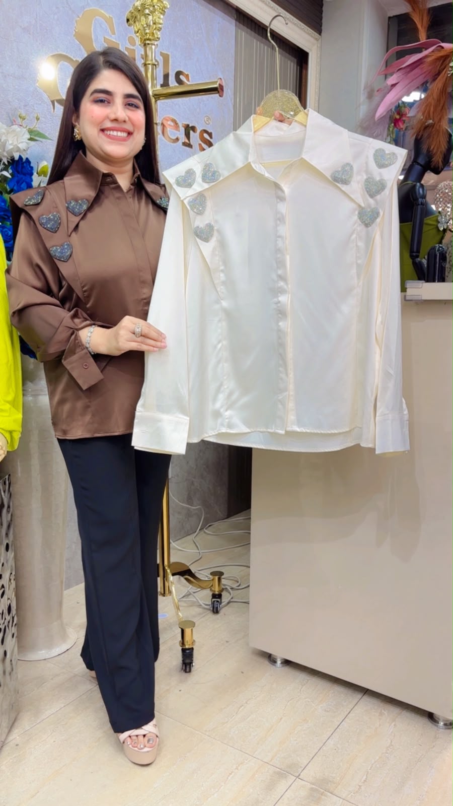 BEAUTIFUL PREMIUM SHIRT GGR5489 Girls Glitters