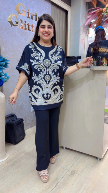 BEAUTIFUL PREMIUM EMBROIDERED TOP GGR5517 Girls Glitters