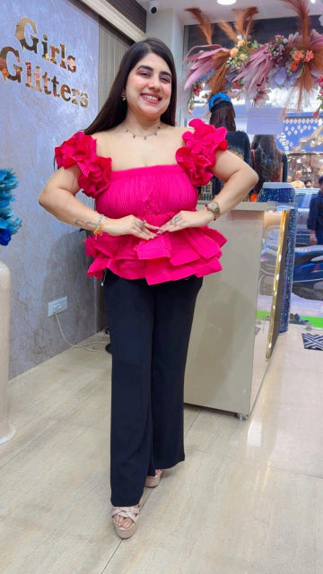 BEAUTIFUL PREMIUM OFFSHOULDER TOP GGR5521 Girls Glitters