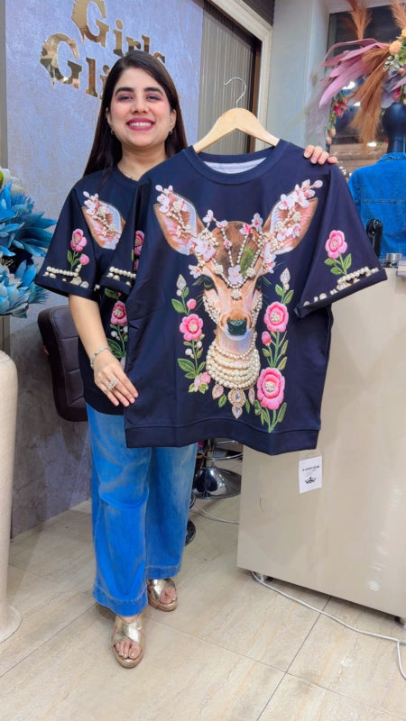 BEAUTIFUL PREMIUM DESIGNER TOP GGR5544 Girls Glitters