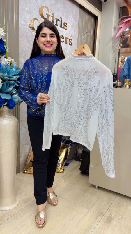 BEAUTIFUL PREMIUM GLITTER TOP GGR5548 Girls Glitters