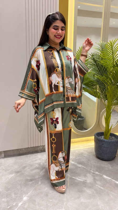 BEAUTIFUL KAFTAN CORD SET GGR5554 Girls Glitters