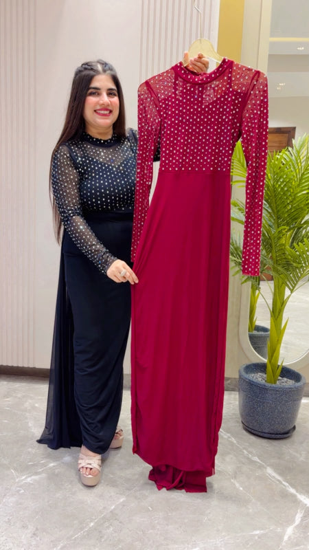 BEAUTIFUL PREMIUM IMPORTED DRESS GGR5559 Girls Glitters