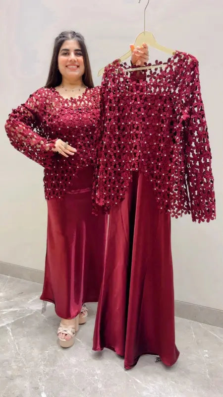 BEAUTIFUL PREMIUM IMPORTED DRESS GGR5568 Girls Glitters