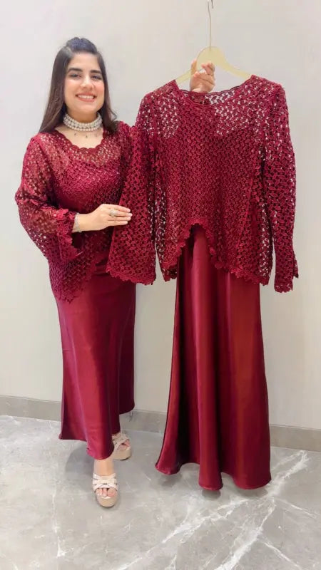 BEAUTIFUL PREMIUM IMPORTED DRESS GGR5588 Girls Glitters