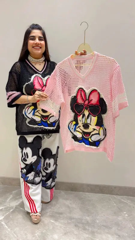 BEAUTIFUL PREMIUM MICKEY TOP WITH BUSTIER GGR5598 Girls Glitters