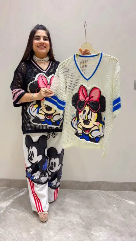 BEAUTIFUL PREMIUM MICKEY TOP WITH BUSTIER GGR5598 Girls Glitters