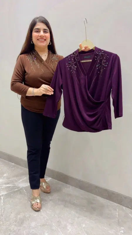 BEAUTIFUL PREMIUM DESIGNER TOP GGR5617 Girls Glitters