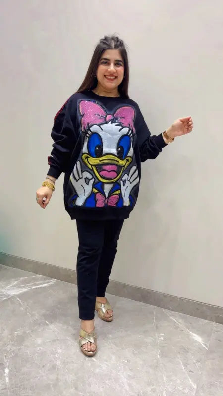 BEAUTIFUL PREMIUM SWEATSHIRT GGR5631 Girls Glitters