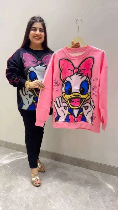 BEAUTIFUL PREMIUM SWEATSHIRT GGR5631 Girls Glitters