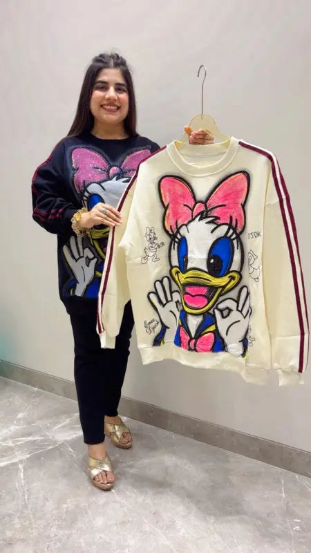 BEAUTIFUL PREMIUM SWEATSHIRT GGR5631 Girls Glitters