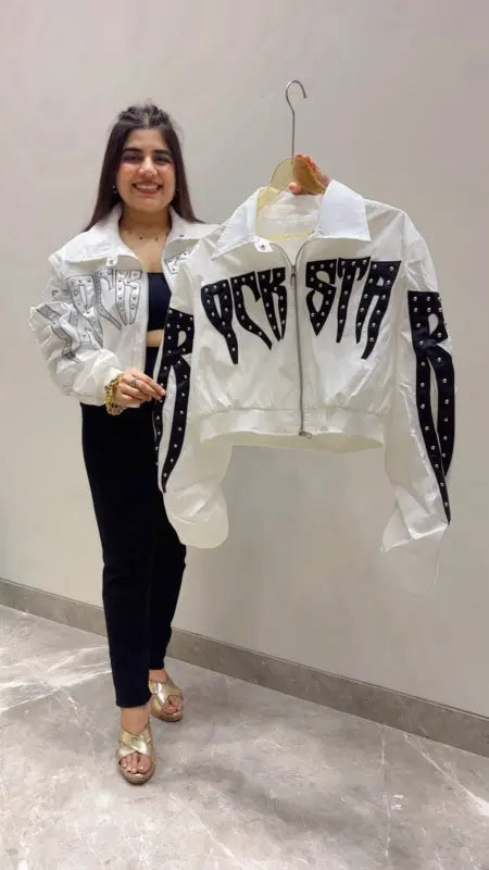 BEAUTIFUL PREMIUM BOLLYWOOD STYLE JACKET GGR5632 Girls Glitters