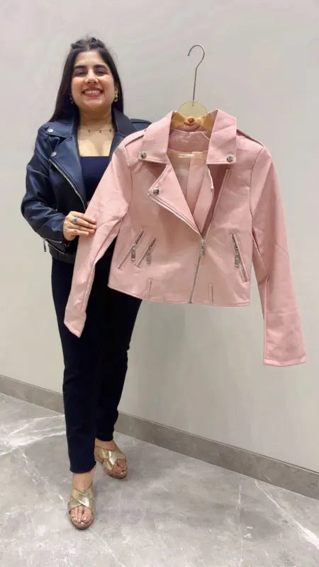 BEAUTIFUL PREMIUM LEATHER STYLE JACKET GGR5634 Girls Glitters