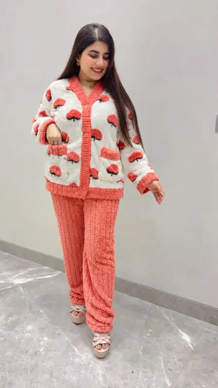 BEAUTIFUL PREMIUM WOOLEN IMPORTED CORD SET GGR5640 Girls Glitters