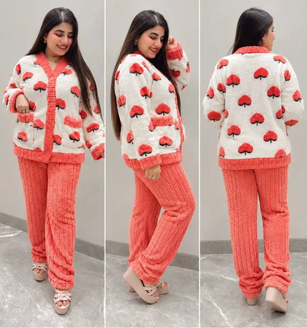 BEAUTIFUL PREMIUM WOOLEN IMPORTED CORD SET GGR5640 Girls Glitters