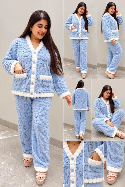 BEAUTIFUL PREMIUM WOOLEN IMPORTED CORD SET GGR5641 Girls Glitters