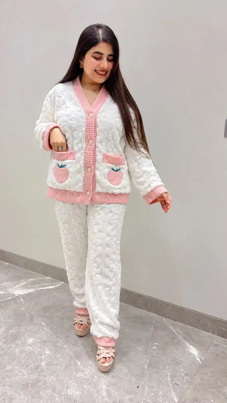 BEAUTIFUL PREMIUM WOOLEN IMPORTED CORD SET GGR5641 Girls Glitters