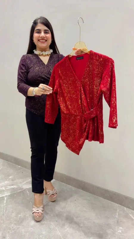 BEAUTIFUL PREMIUM STYLE TOP GGR5643 Girls Glitters