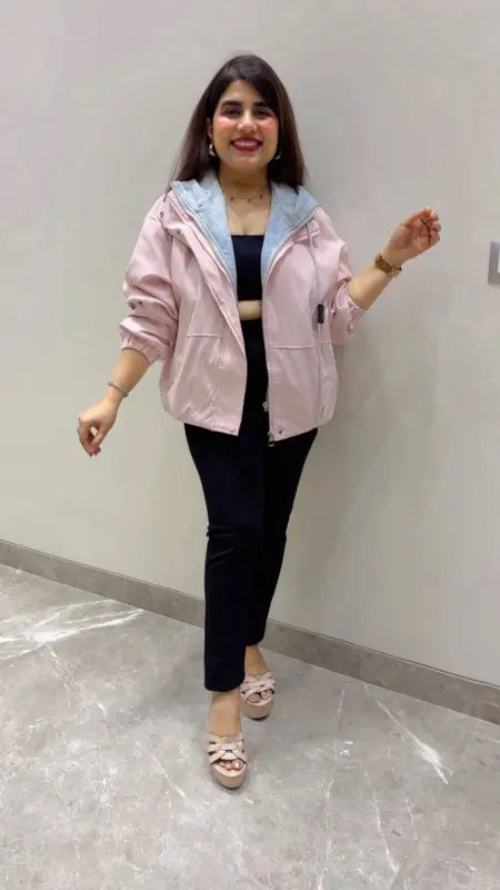 BEAUTIFUL PREMIUM HOODIE STYLE JACKET GGR5651 Girls Glitters