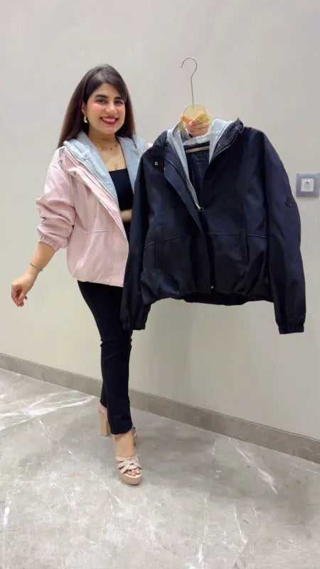 BEAUTIFUL PREMIUM HOODIE STYLE JACKET GGR5651 Girls Glitters
