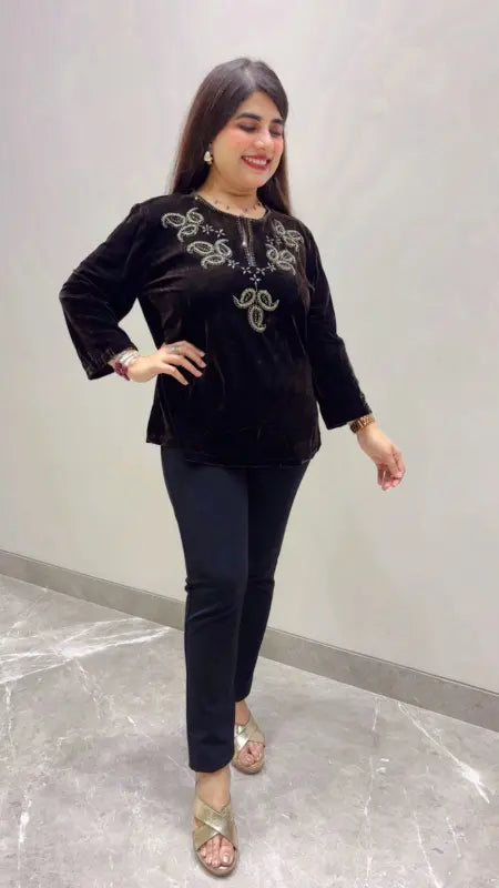 BEAUTIFUL PREMIUM STYLE TOP GGR5655 Girls Glitters