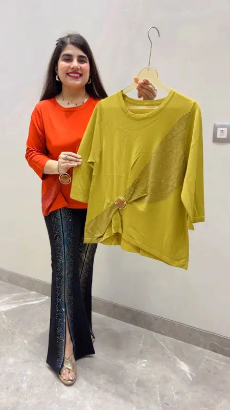 BEAUTIFUL PREMIUM STYLE TOP GGR5659 Girls Glitters